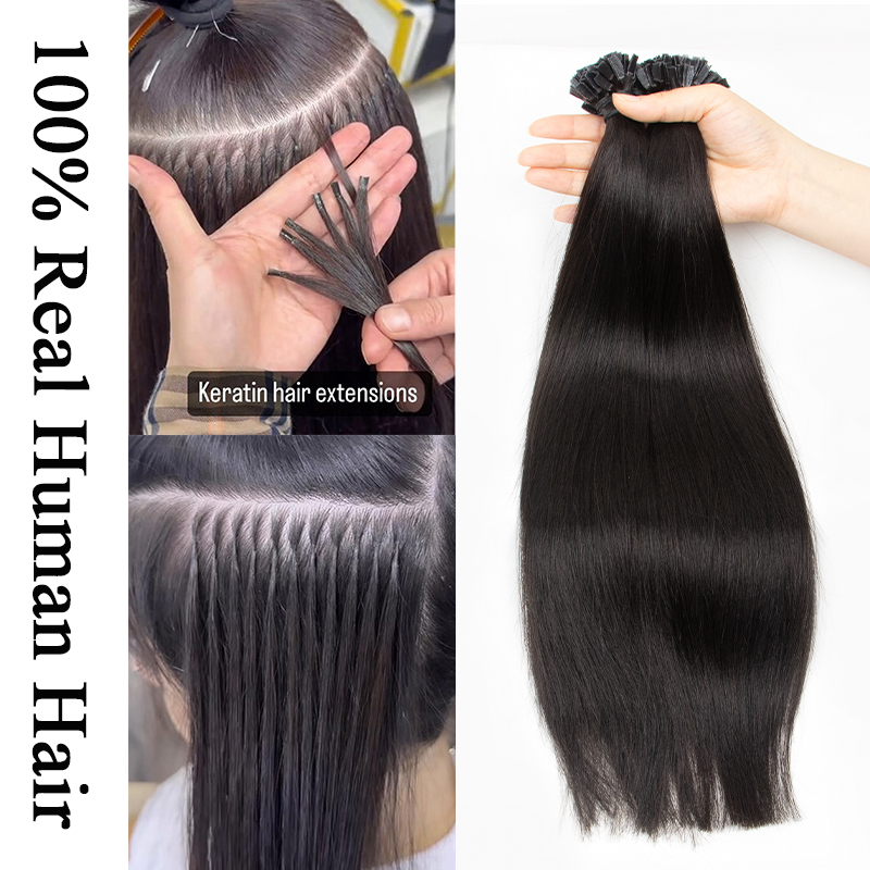 VADES K Tip Hair Extensions Hu - Nail Art Ombre ulasan dan harga