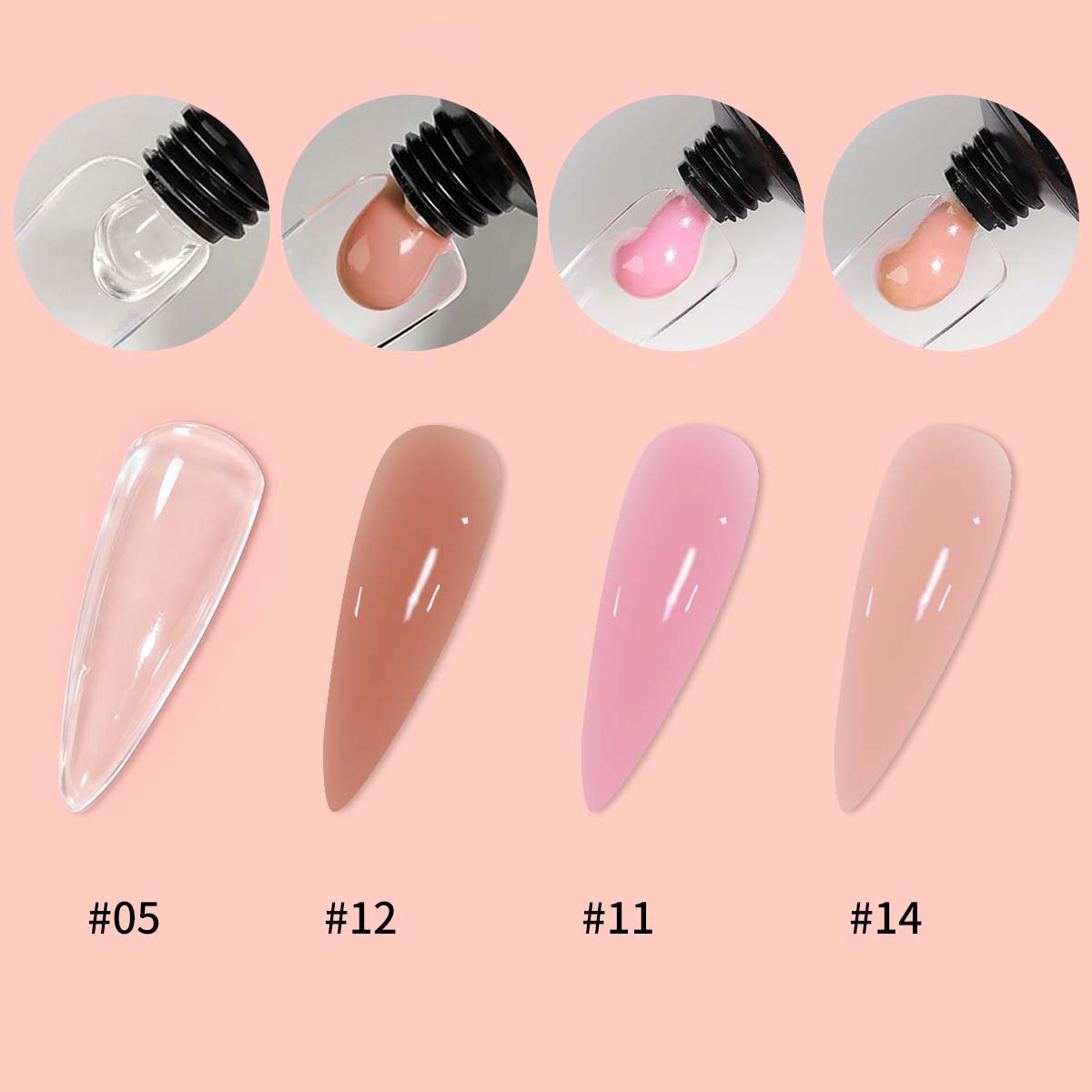 DOULINGDAI 4-Color Duolingdai  - Nail Art Ombre ulasan dan harga