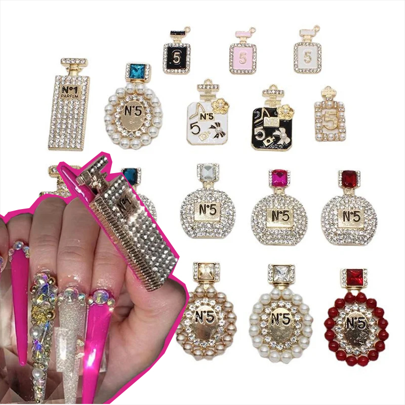2PC Large Light Luxury Little  - Nail Art Valentines Day ulasan dan harga